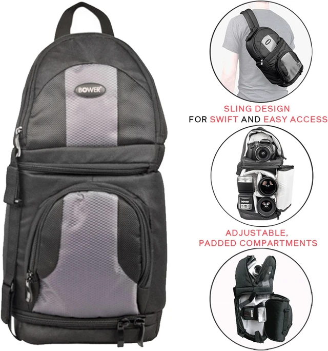 Alt view image 5 of 7 - Nikon 10x42 Monarch M5 Waterproof Roof Prism Binoculars (Black) and Vivitar SLING1 Padded Hands Free Strap with Threaded Fastener 1/4-20 Inch Thread Bundle