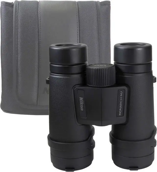 Alt view image 2 of 7 - Nikon 8x42 Monarch M7 Waterproof Roof Prism Binoculars and Vivitar Professional Cleaning Kit APS-C DSLR Cameras Sensor Cleaning Swabs with Carry Case