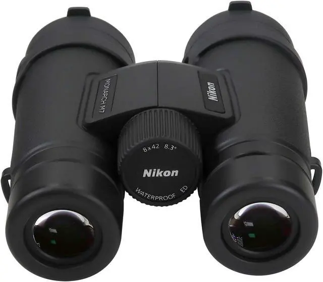Alt view image 3 of 7 - Nikon 8x42 Monarch M7 Waterproof Roof Prism Binoculars and Vivitar SLING1 1/4-20" Padded Neoprene Sling Hands Free Strap Kit