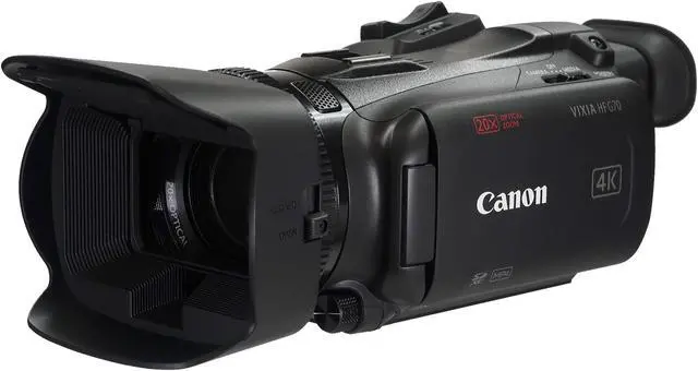 Alt view image 2 of 18 - Canon VIXIA HF G70 Professional Camcorder