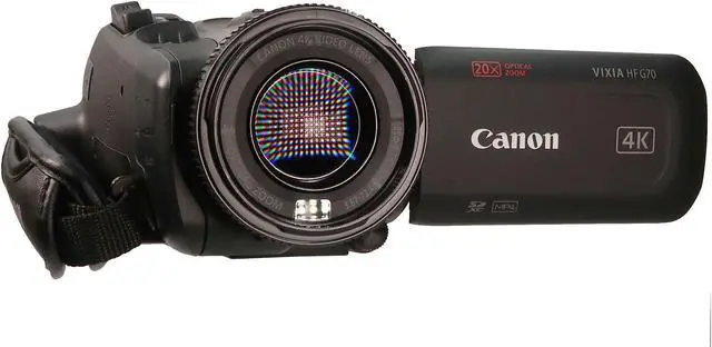 Alt view image 7 of 18 - Canon VIXIA HF G70 Professional Camcorder