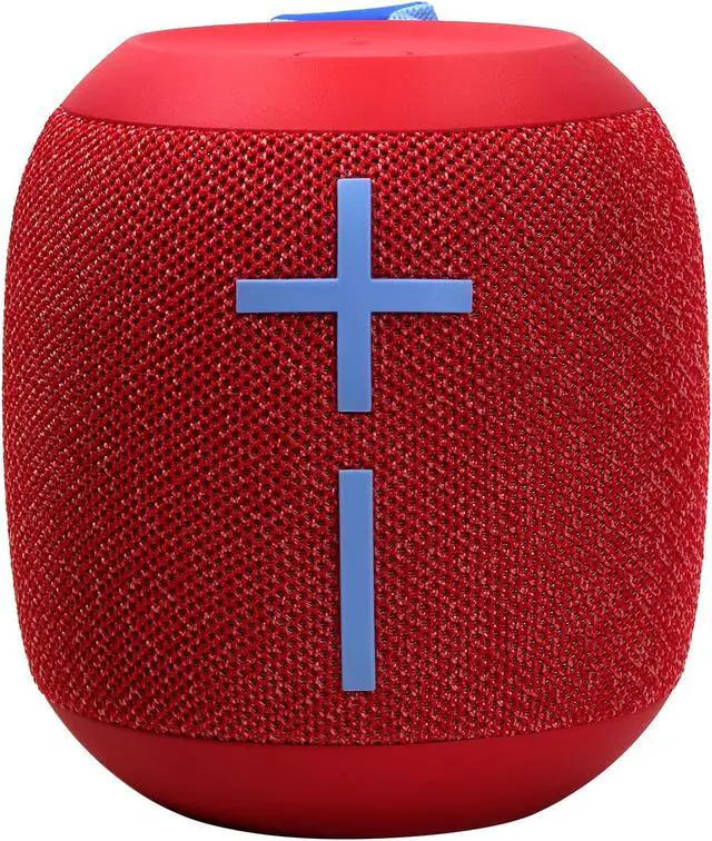 Alt view image 3 of 7 - Logitech Ultimate Ears WONDERBOOM 2 Bluetooth Waterproof Radical Red Speaker with USB Plug