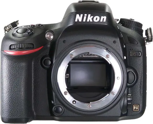 Alt view image 3 of 7 - Nikon D610 DSLR Camera Body Only with Two EN-EL15 Replacement Battery
