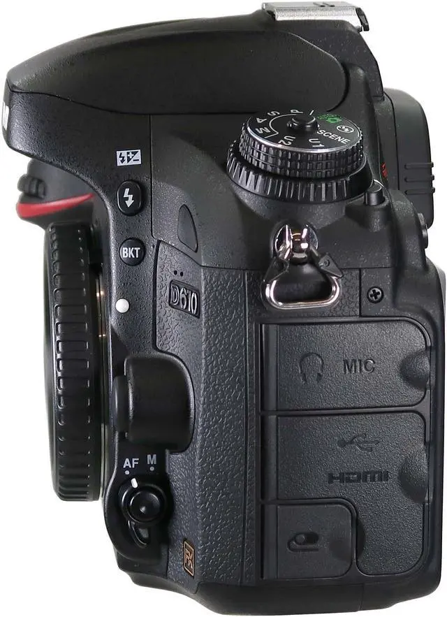 Alt view image 6 of 7 - Nikon D610 DSLR Camera Body Only with Two EN-EL15 Replacement Battery