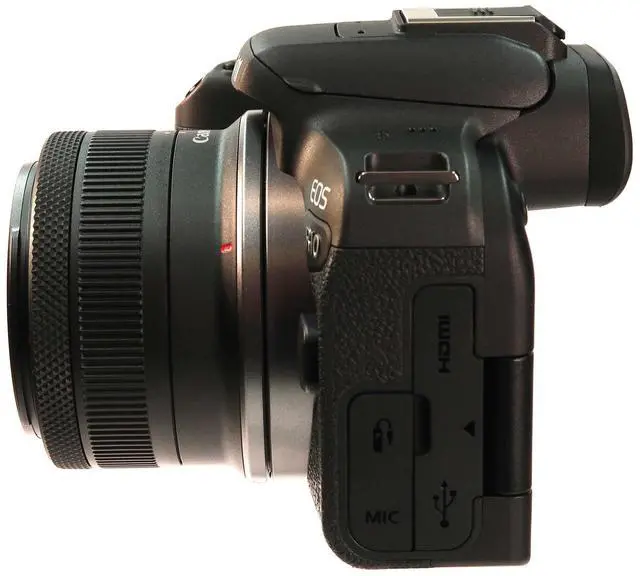 Alt view image 4 of 7 - Canon EOS R10 Mirrorless Camera with 18-45mm Lens Black and Canon RF 35mm f/1.8 IS Macro STM Lens Kit