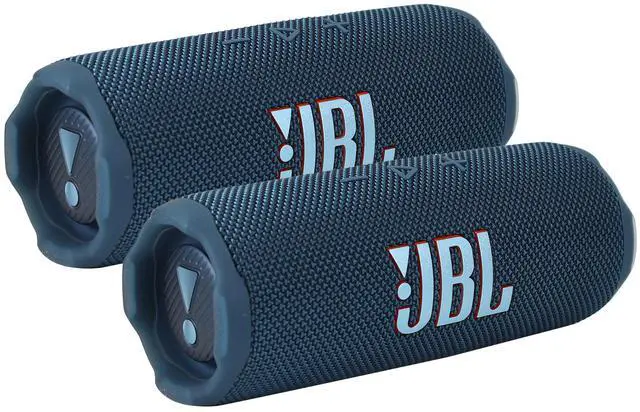 Main image of 2x JBL Flip 7 Portable Waterproof Bluetooth Speaker (Blue)