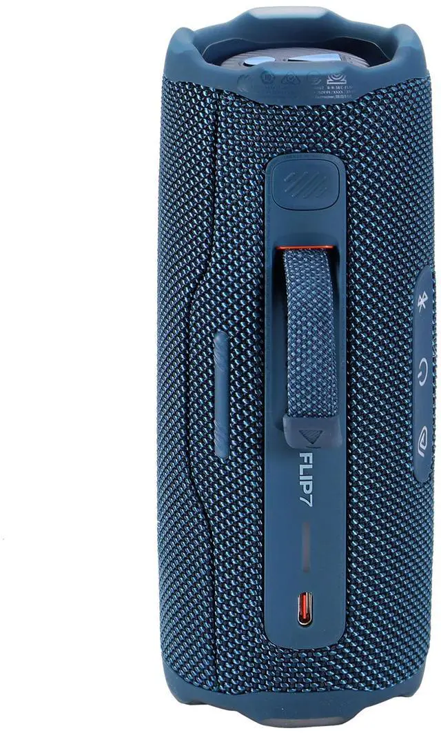 Alt view image 4 of 7 - 2x JBL Flip 7 Portable Waterproof Bluetooth Speaker (Blue)