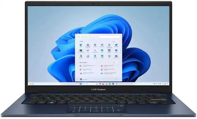 Alt view image 5 of 11 - ASUS - Vivobook 14 14" FHD Laptop - Intel Core i5 - 12GB Memory - 256GB SSD - Quiet Blue