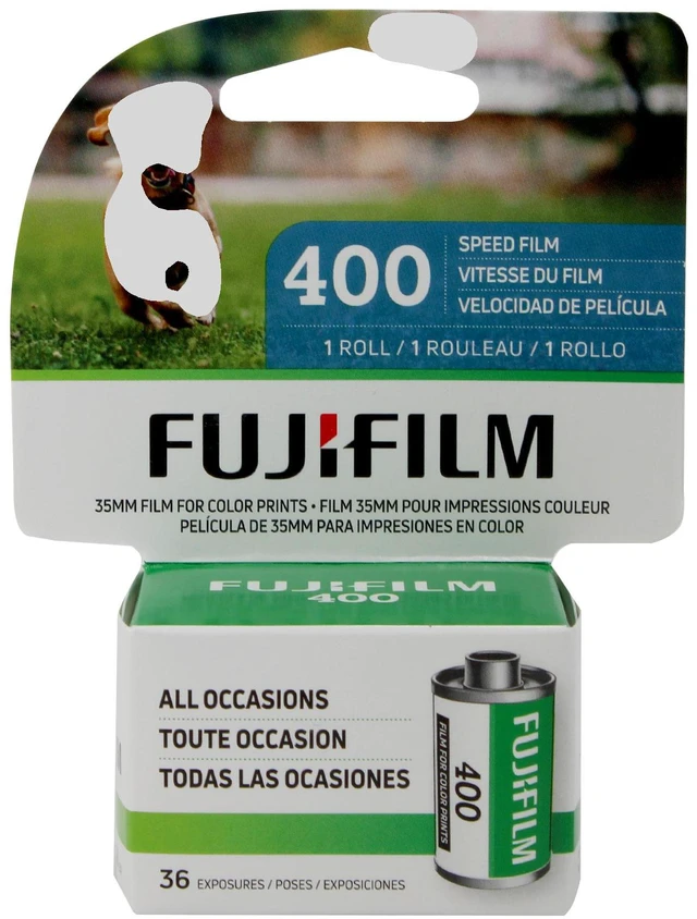 Alt view image 2 of 3 - 4x FUJIFILM 400 Color Negative Film (35mm, 36 Exp) with Storage Carrying Case