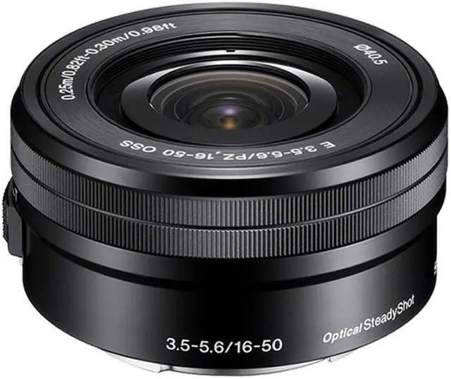 Alt view image 2 of 5 - Sony E PZ 16-50mm f/3.5-5.6 OSS Lens with 8GB Top Accessory Kit