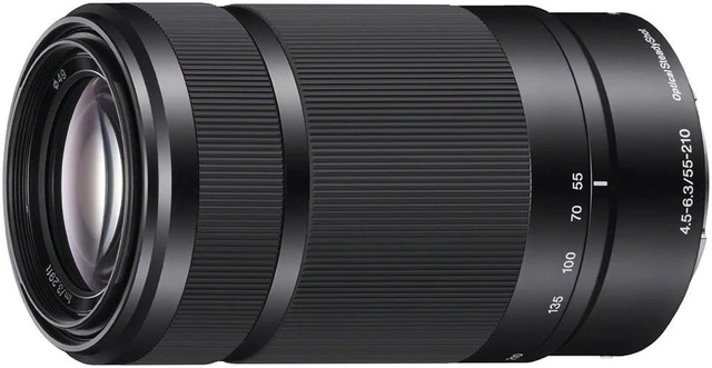 Alt view image 2 of 3 - Sony 55-210mm F4.5-6.3 OSS E-Mount Telephoto Lens DSLR Cameras (Black)