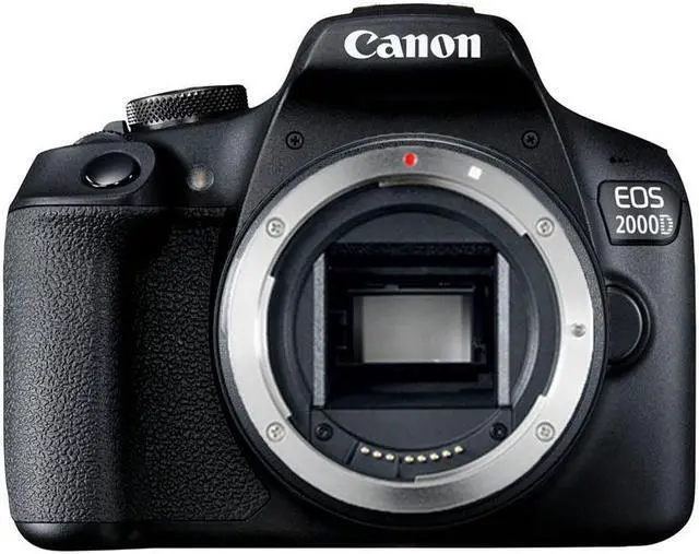 Alt view image 3 of 4 - Canon EOS 2000D / Rebel T7 24.1MP CMOS 1080p DSLR Camera + Canon EF-S 18-55mm f/1:3.5-5.6 Lens