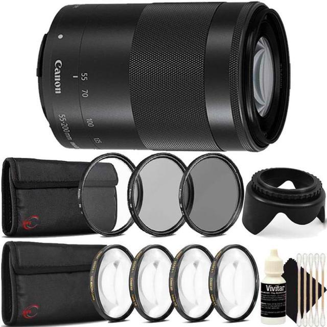 Canon EF-M 55-200mm f/4.5-6.3 Image deals Stabilization STM Lens (Black)