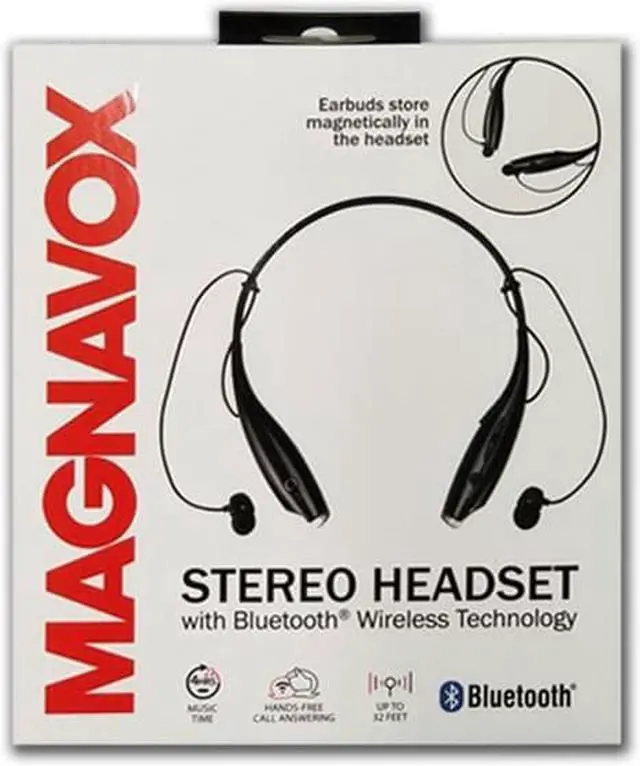 Alt view image 11 of 13 - Magnavox MBH530BK Mini Wireless Stereo Bluetooth Ear Buds Rechargeable Headphone