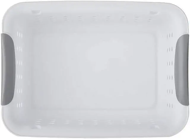 Alt view image 3 of 12 - Sterilite Basket Ultra Sm Wht 2194-2149