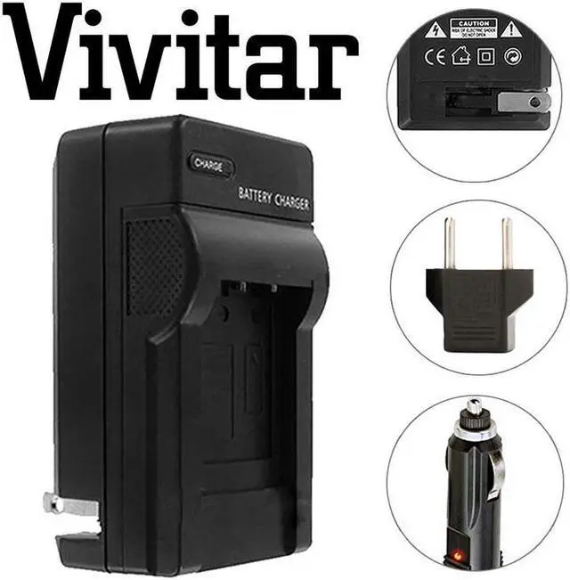 Alt view image 2 of 3 - Vivitar Battery Charger + NB-13L Replacement Battery for Canon NB-13L Battery for Canon PowerShot G5 X, G7 X, G7 X Mark II, G9 X, G9X Mark II, SX720 HS