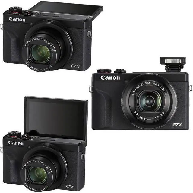 Alt view image 2 of 7 - Canon PowerShot G7 X Mark III Digital Camera (Black) + Ulitimate Accessory Kit