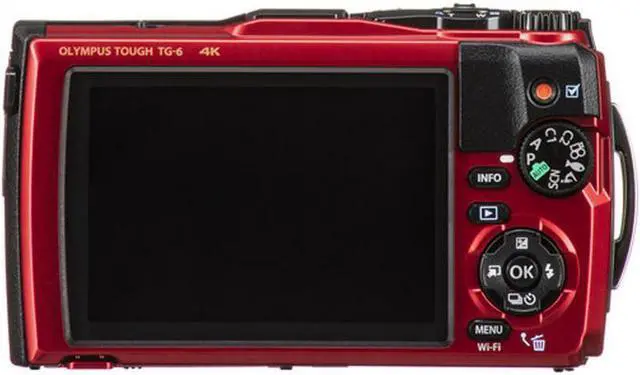 Alt view image 15 of 18 - Olympus Tough TG-6 Waterproof Camera, Red