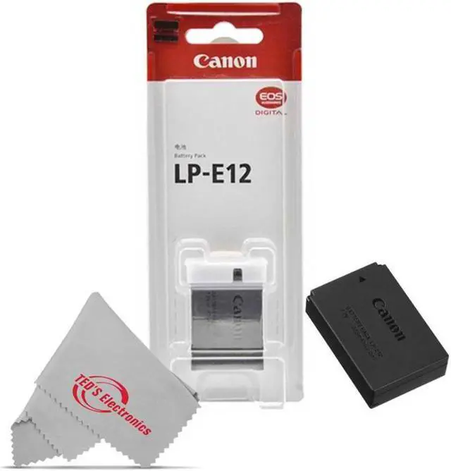 Alt view image 4 of 11 - Canon LP-E12 Camera Battery