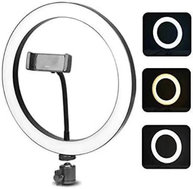 Alt view image 3 of 14 - Vivitar ROUND LED LIGHT 10"