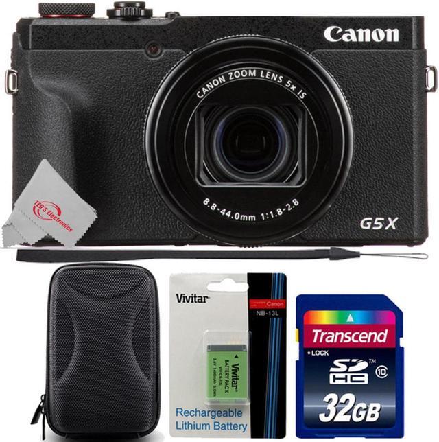 Canon PowerShot G5 X Mark II Digital Camera with 32GB Card and