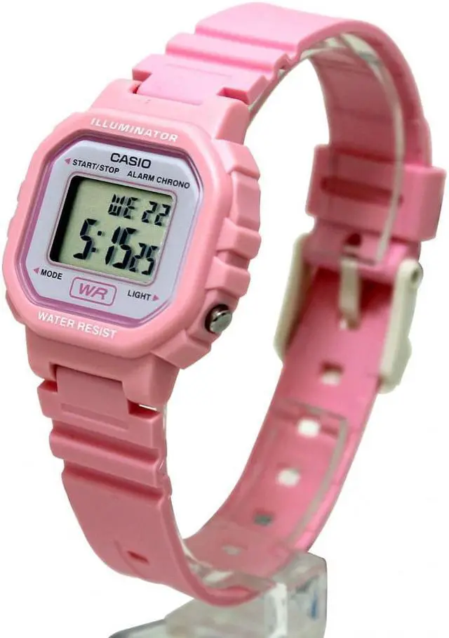 Alt view image 9 of 16 - CASIO LA20WH-4A1 Ladies Color Digital Watch Pnk