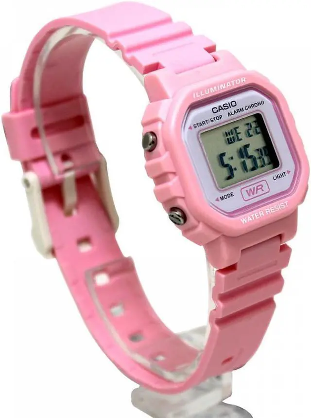 Alt view image 10 of 16 - CASIO LA20WH-4A1 Ladies Color Digital Watch Pnk