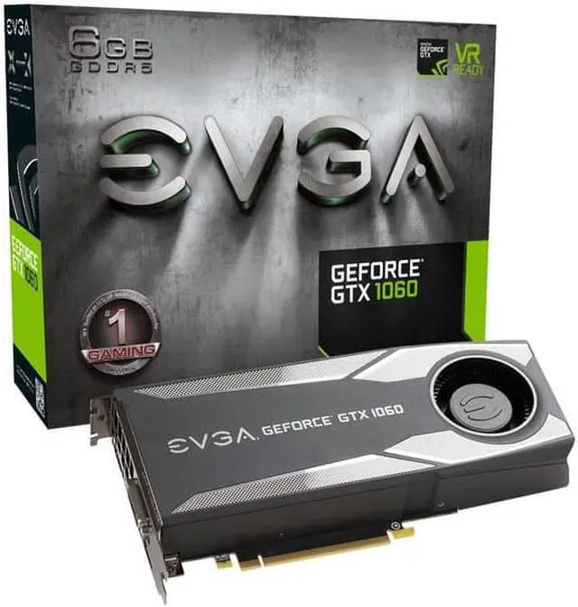 Alt view image 9 of 12 - EVGA Geforce GTX 1060 GAMING 6GB GDDR5 PCI-E 3.0 06G-P4-5161-KR