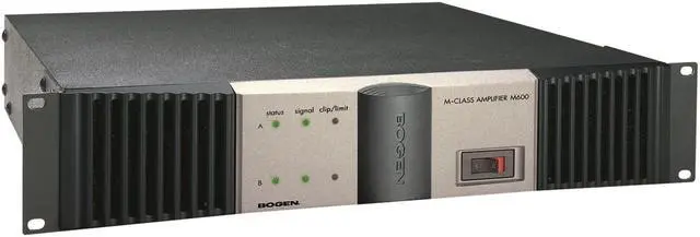 Alt view image 2 of 3 - BOGEN M600 600 WATT AMP