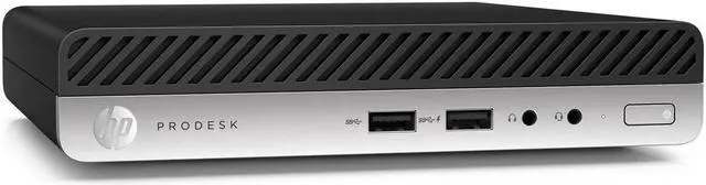 Alt view image 2 of 2 - HP ProDesk 400 G4 Mini Desktop PC Intel i5-8500T 2.10GHz 8GB 256GB WIFI/BT W10
