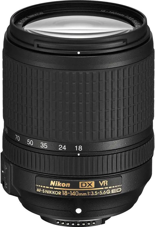 Alt view image 2 of 4 - Nikon 18-140MM F/3.5-5.6G ED AF-S DX VR Camera Lens (International Model) + Cleaning Kit