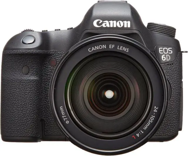 Main image of Canon EOS 6D with EF 24-105mm F4L IS USM Lens - International Version (No Warranty)