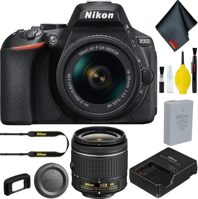 Main image of Nikon D5600 DSLR Camera with 18-55mm Lens Basic Kit