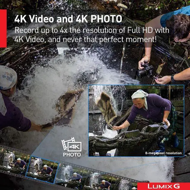 Alt view image 3 of 4 - PANASONIC LUMIX G85 4K Mirrorless Camera, with 12-60mm Power O.I.S. Lens, Dual I.S. 2.0, 16 Megapixels, 3 Inch Touch LCD