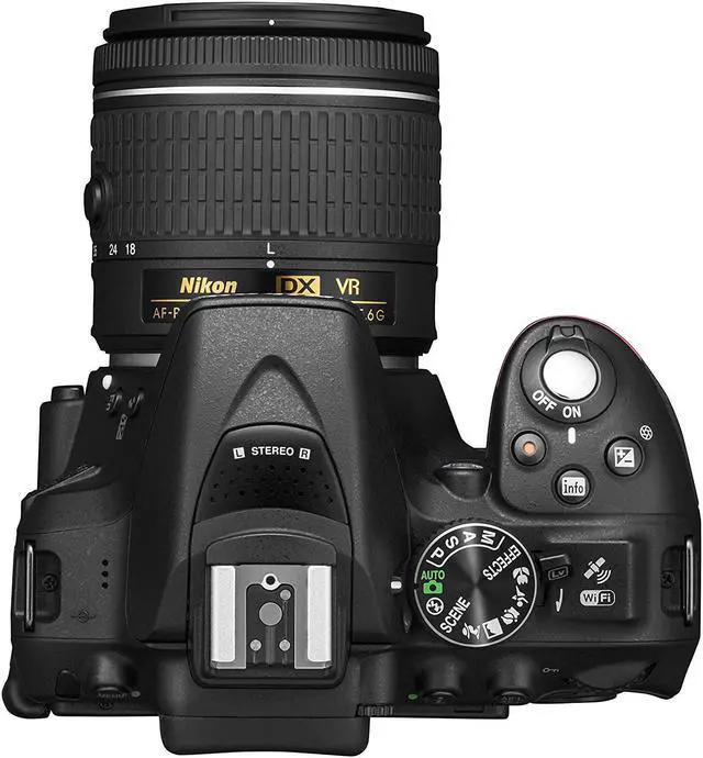 Alt view image 4 of 4 - Nikon D5300 DSLR Camera with AF-P 18-55mm VR Lens Bundle SanDisk 32GB SD Card + 9PC Filter Kit +  MORE - International