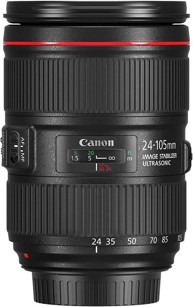 Alt view image 4 of 4 - Canon EF 24 105mm f/4L is II USM Lens