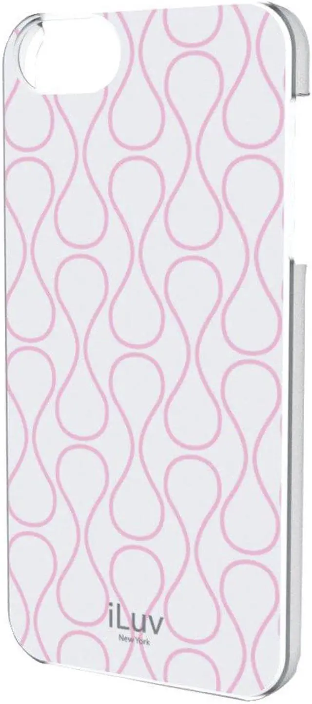 Main image of Iluv Ica7h307wt White Festival I Chic Iphone5 Case Hardshell