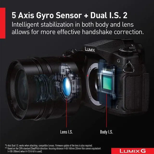 Alt view image 2 of 4 - PANASONIC LUMIX G85 4K Mirrorless Camera, with 12-60mm Power O.I.S. Lens, Dual I.S. 2.0, 16 Megapixels, 3 Inch Touch LCD