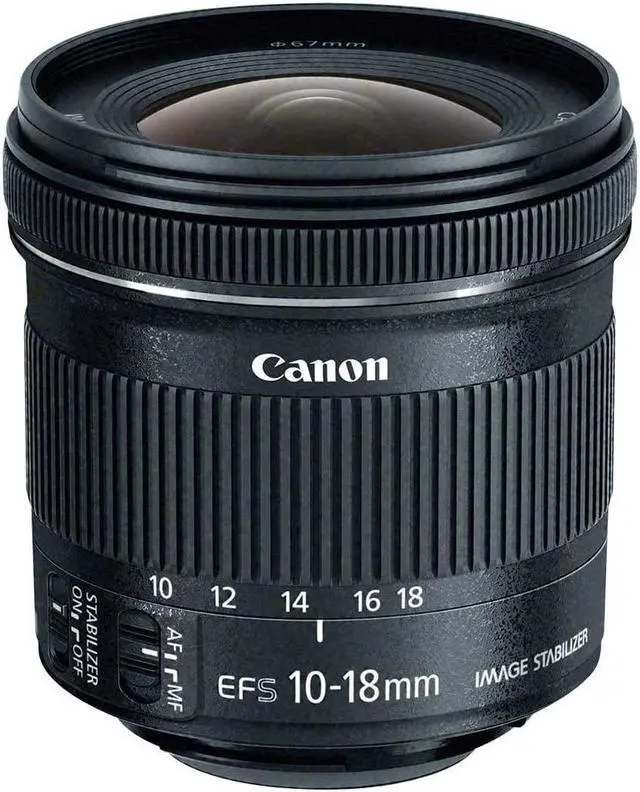Main image of Canon EF-S 10-18mm f/4.5-5.6 IS STM Lens (International Model)