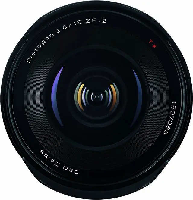 Alt view image 4 of 4 - Zeiss 15mm f/2.8 Distagon T ZF.2 Series Lens for Nikon F Mount SLR Cameras