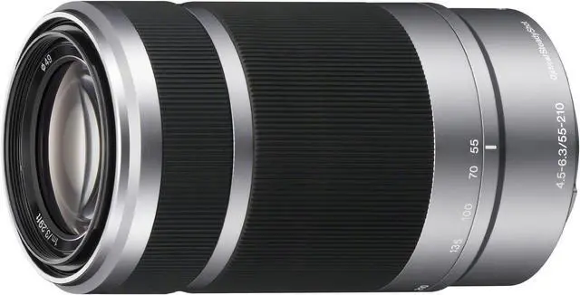 Main image of SONY SEL55210 55-210mm f/4.5-6.3 Aspherical IS OSS Lens (Silver)