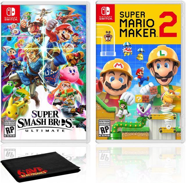 Nintendo Super Smash 2 with Bundle Mario Maker Ultimate Bros. Super