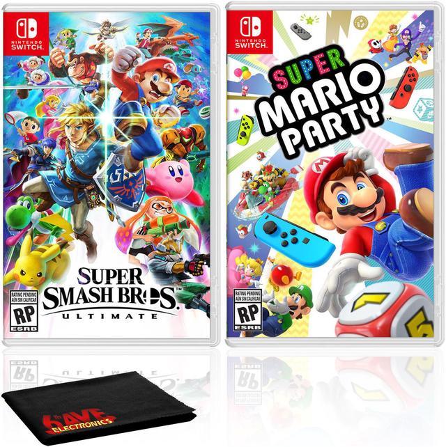 Super with Mario Bundle Smash Party Super Nintendo Ultimate Bros.
