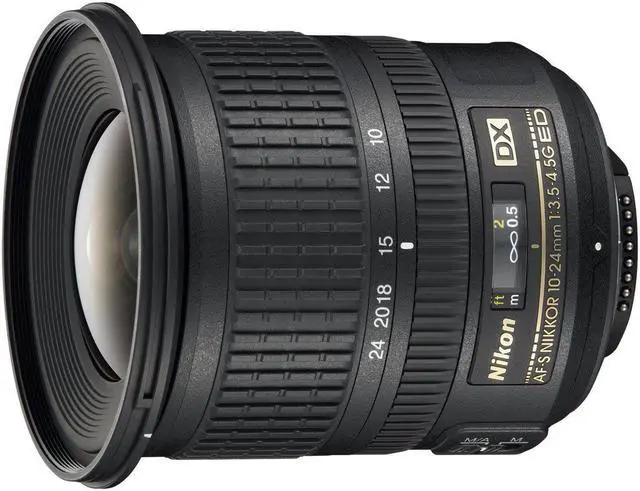 Main image of Nikon AF-S DX NIKKOR 10-24mm f/3.5-4.5G ED Zoom Lens with Auto Focus for Nikon DSLR Cameras