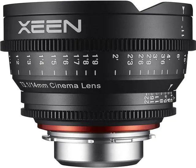 Alt view image 5 of 5 - Rokinon Xeen 14mm T3.1 Lens for Canon EF Mount With Professional Lens Backpack and Accessories