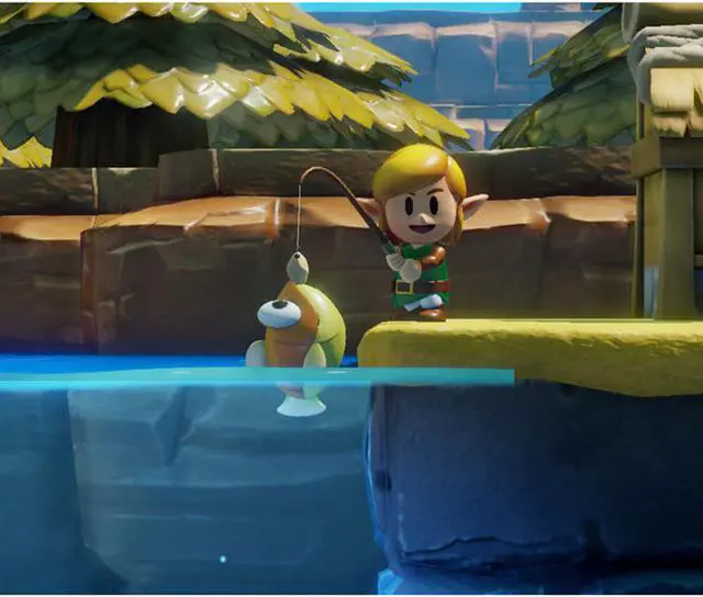 Alt view image 4 of 4 - Nintendo The Legend of Zelda: Links Awakening Bundle with Kirby Star Allies