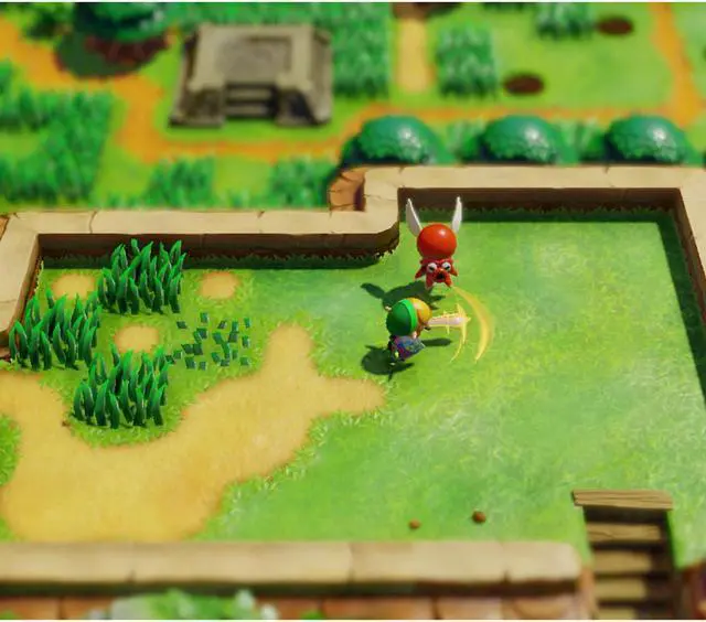 Alt view image 3 of 4 - Nintendo The Legend of Zelda: Links Awakening Bundle with Kirby Star Allies