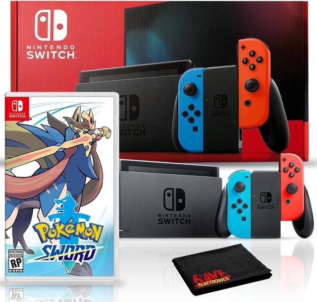  Nintendo Switch with Neon Blue and Neon Red Joy‑Con