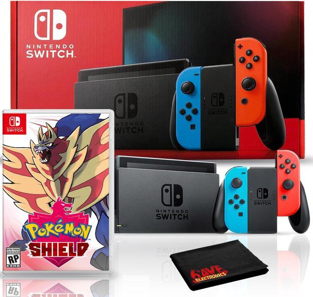 Nintendo switch store pokemon shield bundle