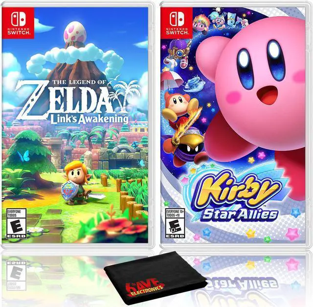 Main image of Nintendo The Legend of Zelda: Links Awakening Bundle with Kirby Star Allies